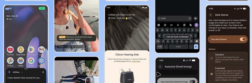 Google představuje balík vylepšení pro Android 16