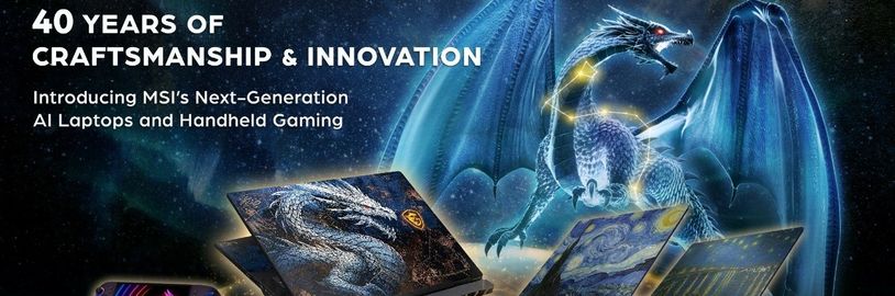 NVIDIA RTX Spark míří do notebooků MSI. Nový Prestige N16 Flip AI+ otevírá éru AI PC nové generace